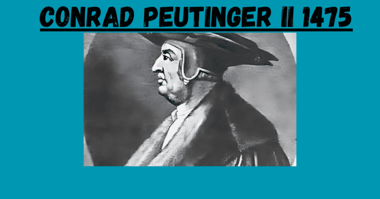 Conrad Peutinger II 1475: Renaissance Scholar and Diplomat of Augsburg