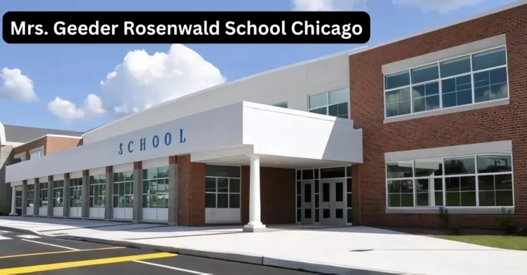 Mrs. Geeder Rosenwald School Chicago: A Pillar of Educational Progress